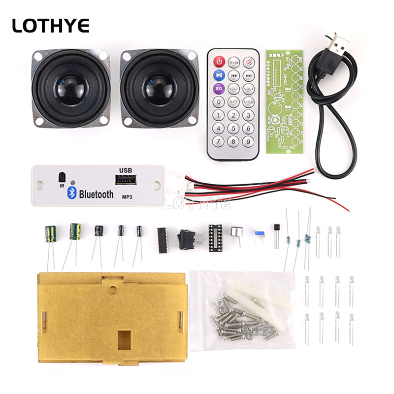 Diy Audio Electronics Kit - Kit Pembuatan Speaker Mini Amplifier Audio
