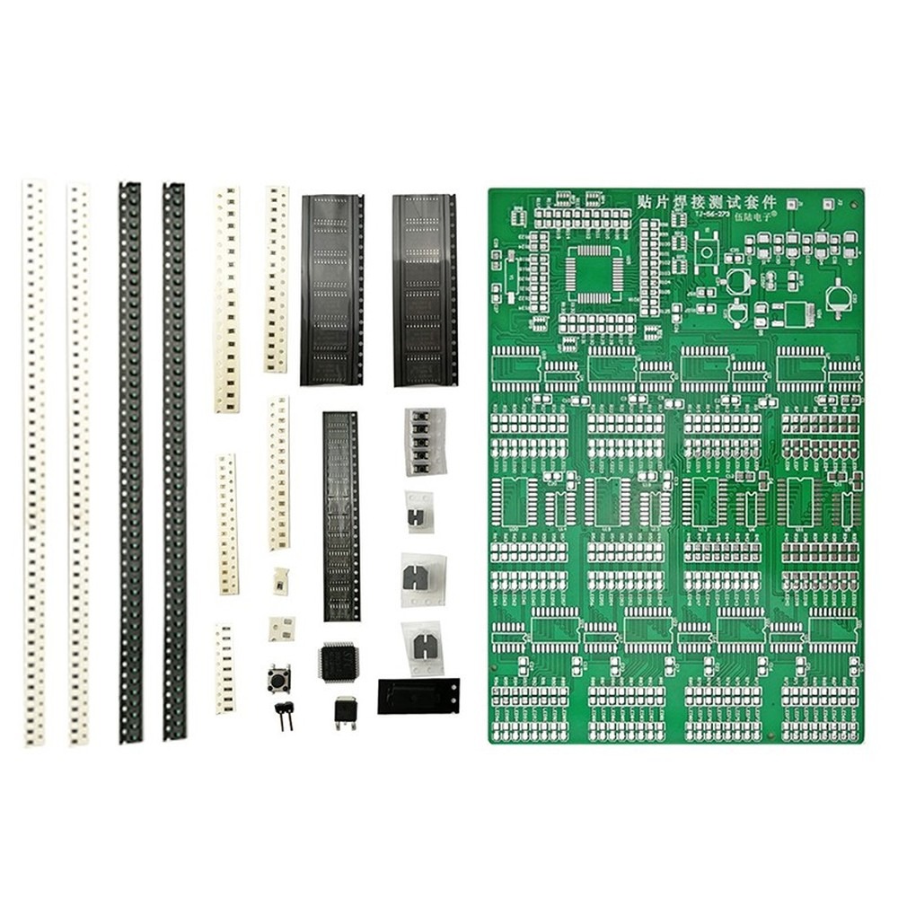 Papan Latihan Penyolderan SMT  - Diy Electronics Learning Kit ulasan dan harga