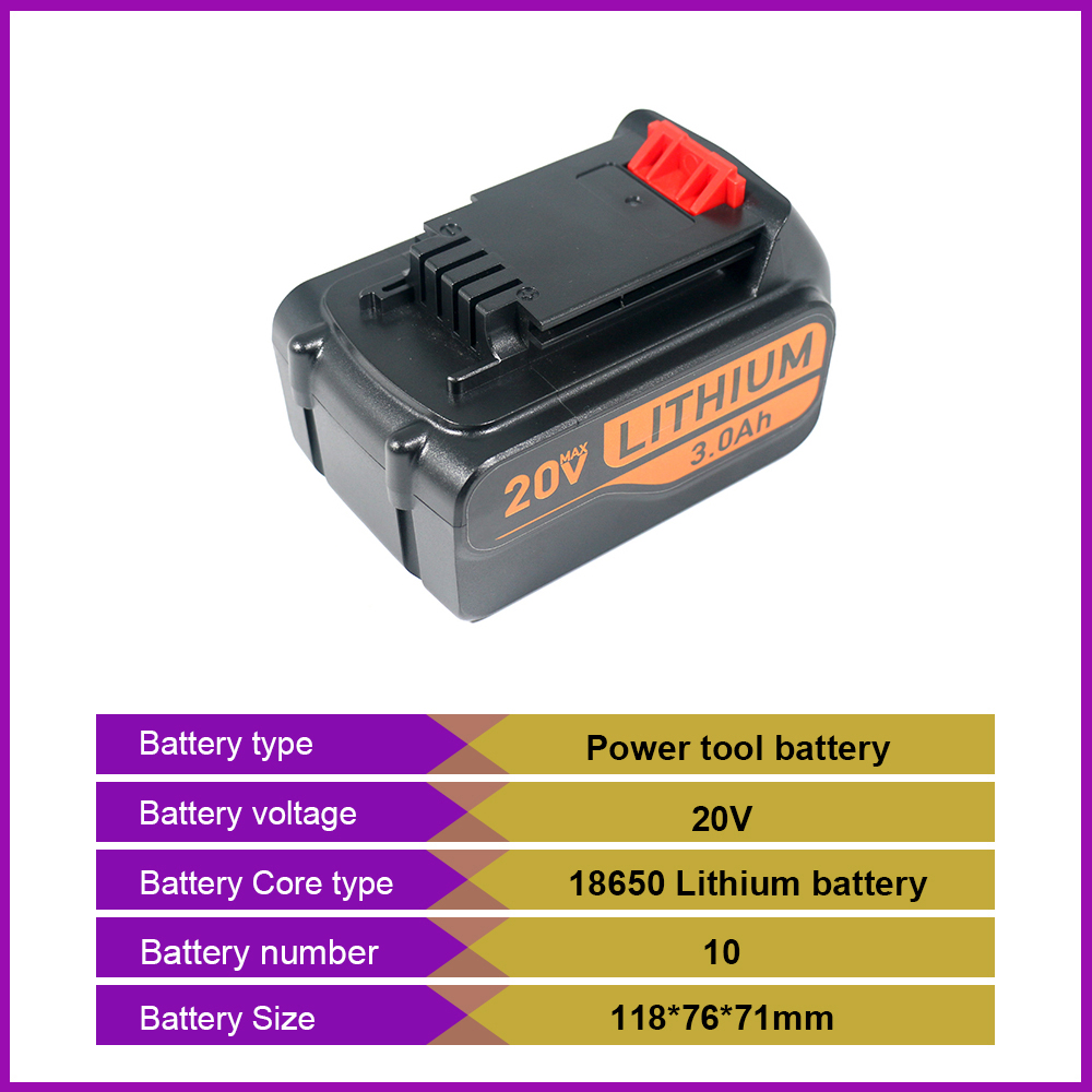 20V 2000mAh BL2018, pengganti  - Black+Decker Tool Cordless ulasan dan harga